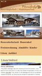 Mobile Screenshot of bauernhof-luesen.com